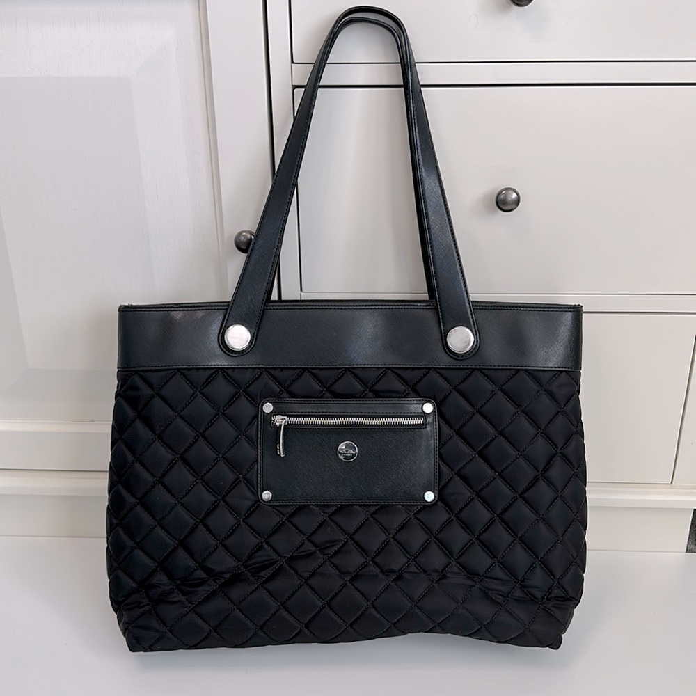 Knomo London Laptop Tote - Black